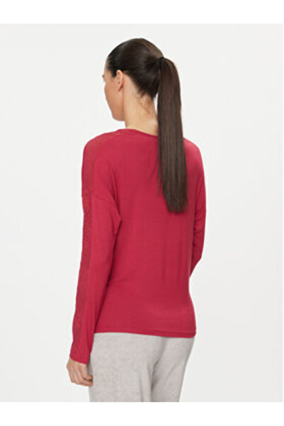 Calvin Klein Γυναικεία Πυτζάμα Τοπ 000QS7006E Κόκκινο