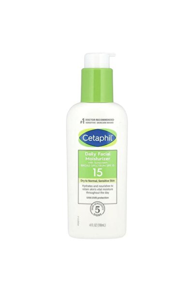 Cetaphil Cetaphil, Daily Facial Moisturizer with Sunscreen, SPF 15, Fragrance...