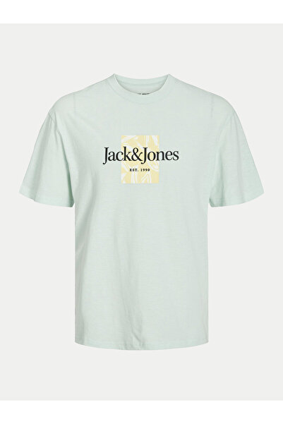 Jack & Jones Ανδρικό T-Shirt Jack Jones 12250436 Πράσινο