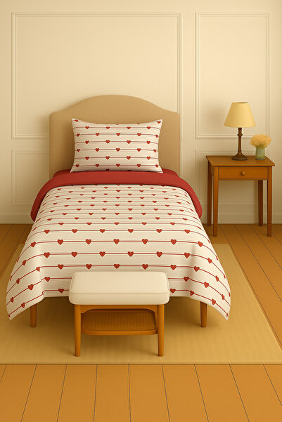 Sheri Home Tek KişilikÇift Taraflı Nevresim Takımı TY844445445