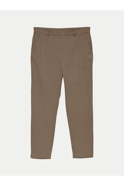 Vero Moda Γυναικεία Παντελόνια Chino 10320549 Μπεζ