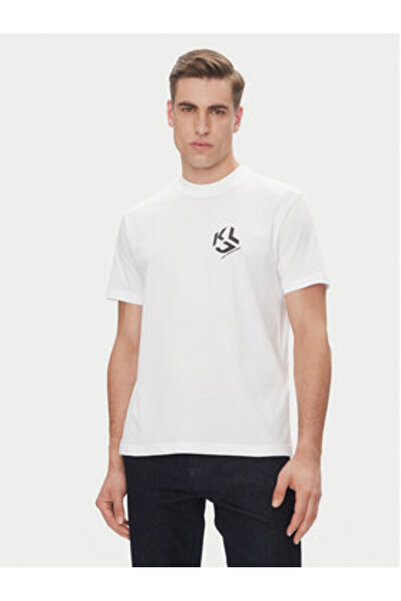 Karl Lagerfeld Ανδρικό T-Shirt A2M17072 Λευκό