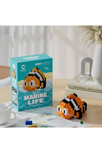Choice12 BOX JM--7271 Creative Ocean World Animal Particle Building Blocks Toys Children's Toys Mini Animal M