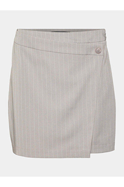 Vero Moda Γυναικεία Μίνι Φούστα 10301457 Γκρι