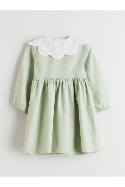 LC Waikiki LCW Kids Bebe Yaka Kız Bebek Elbise