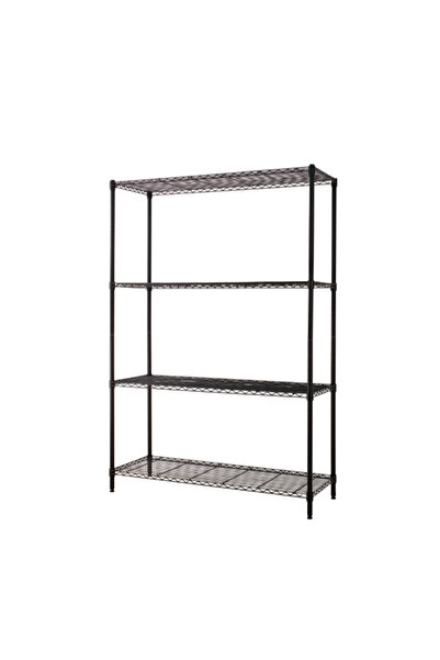 HONEYBEE رف تخزين سلكي متين قائم بذاته مكون من 4 طبقات