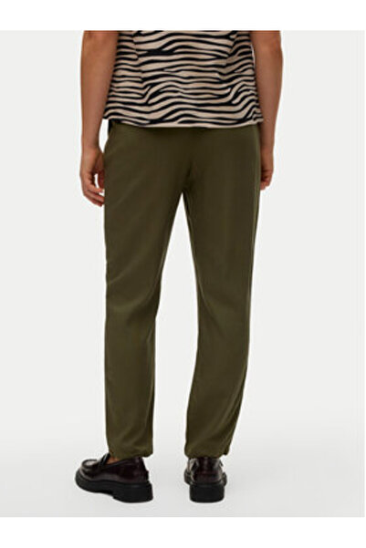 Vero Moda Γυναικείο υφασμάτινο παντελόνι 10279691 Πράσινο