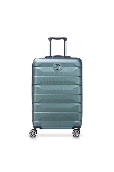 Delsey Air Armour 4 Wheels Hard Trolley, 78 cm, Green