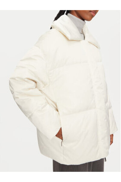 Calvin Klein Γυναικείο Χειμερινό Μπουφάν K20K207720 Εκρού