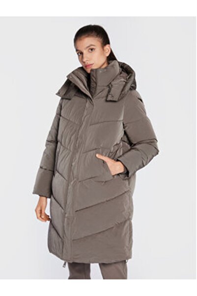 Calvin Klein Γυναικείο Χειμερινό Μπουφάν K20K204690GZE Μπεζ