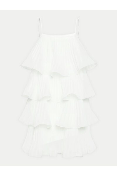 YAS Γυναικείο Φόρεμα Κοκτέιλ 26036503 Λευκό