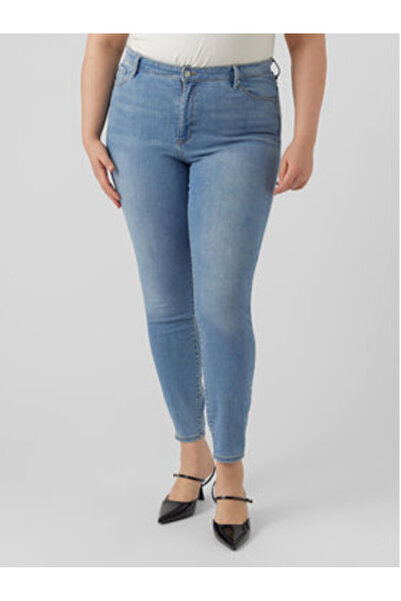 Veromoda Curve Γυναικείο τζιν vero moda curve 10285113 Μπλε