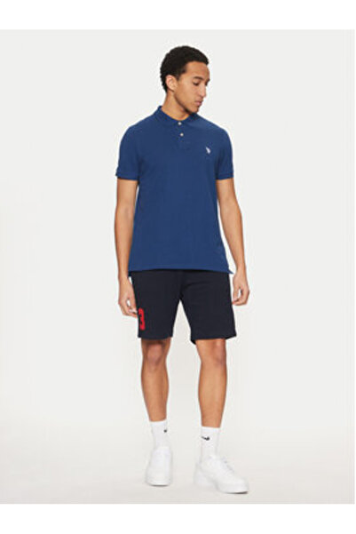 U.S. Polo Assn. Ανδρικό Πόλο US Polo Assn MUP3312 Μπλε Σκούρο Μπλε