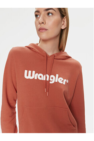 WRANGLER Γυναικείο Φούτερ 112350336 Πορτοκαλί