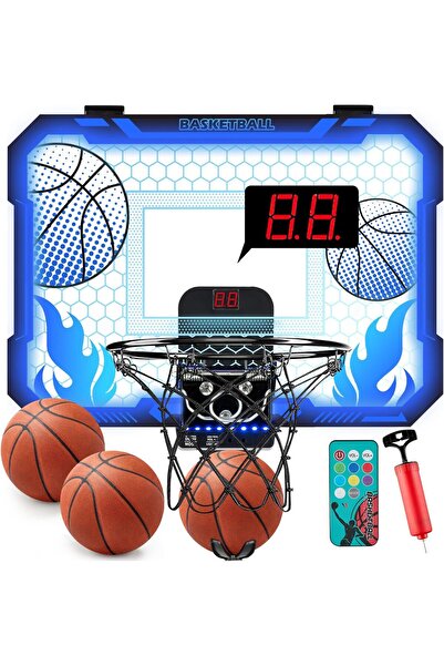 Generic Indoor Basketball Hoop for Kids with LED Lights