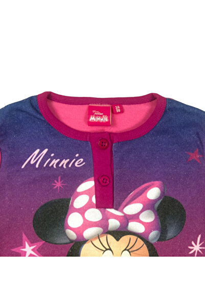 Minnie Mouse Children's long-sleeved pajamas, multicolor, 100% cotton, Minnie Mouse, Disney