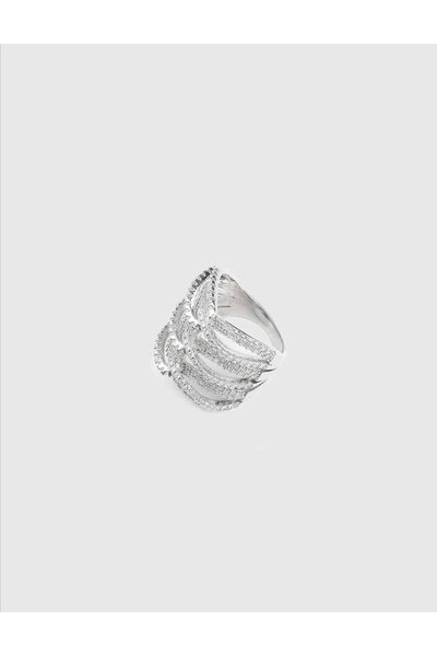 İLVİ Sholy Silver Color Women Ring