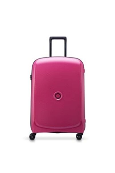 Delsey Belmont Plus Non Expandable 4 Wheels Hard Trolley, 70 cm, Raspberry