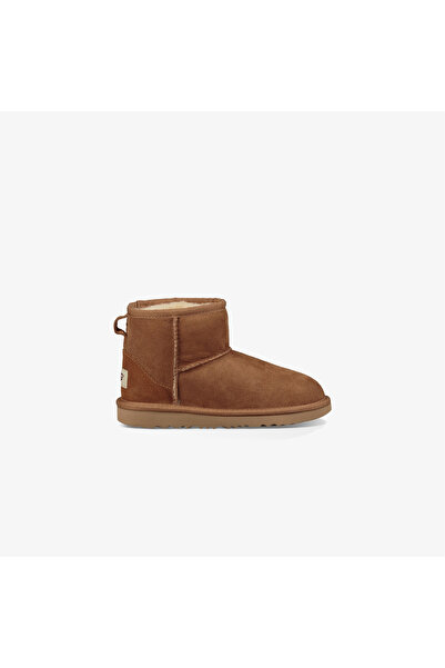UGG Kadın / Kız Bot 1017715K UGG K CLASSIC MINI II CHESTNUT (TABA)