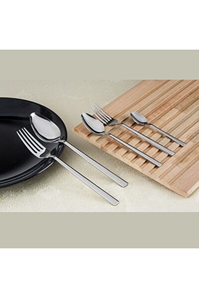 AiroBazar 30-Piece Cutlery Set – 6 Table Spoons, 6 Forks, 6 Dessert Spoons, 6 Dessert Forks, 6 Teaspoons