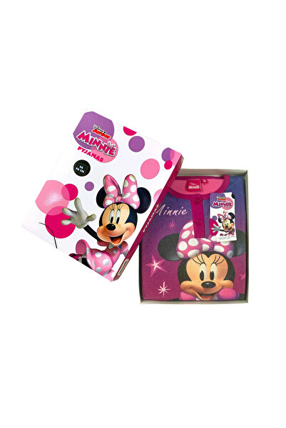 Minnie Mouse Children's long-sleeved pajamas, fuchsia, 100% cotton, Minnie Mouse, Disney