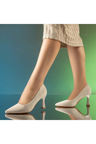 Modlet.ro Γυναικεία μπεζ στιλέτο MOD13936