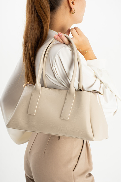 Çanta Trend Very Stylish and Useful Baguette Model Shoulder Bag for Daily Use or Special Occasions