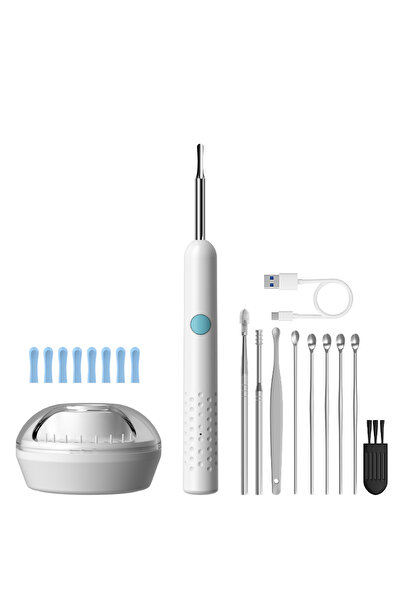 Choice5 White Sppons Case Visual Ear Camera HD1080P 4.2MM WIFI Ear Pick Water...