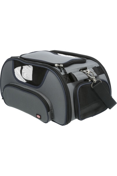 Trixie Geanta De Transport, Airline Wings, 28x23x46 cm, Pana la 20 kg, Gri/Albastru, 28889