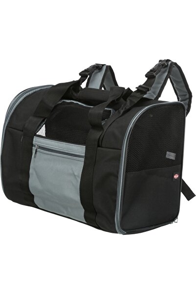 Trixie Rucsac De Transport, Connor, 42x29x21 cm, Pana la 8 kg, Negru/Gri, 2882 v