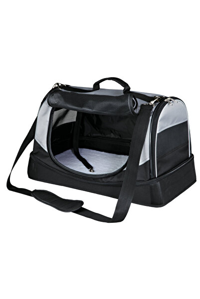 Trixie Geanta De Transport, Holly, 30x30x50 cm, Pana la 15 kg, Negru/Gri, 28940