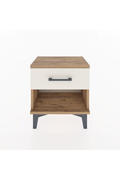 Dienni Arges Komodin Tek Çekmeceli 44x30x48 Çam-Aytaşı