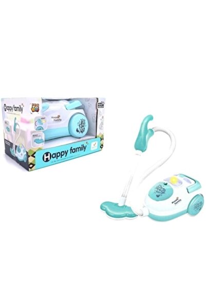 Toy Aspirator Happy Family cu sunete și lumini, turcoaz