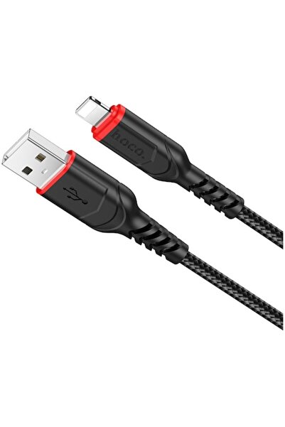 Hoco Data and Charging Cable HOCO, X59 Victory, USB to Lightning, 1m, 2.4A, Black