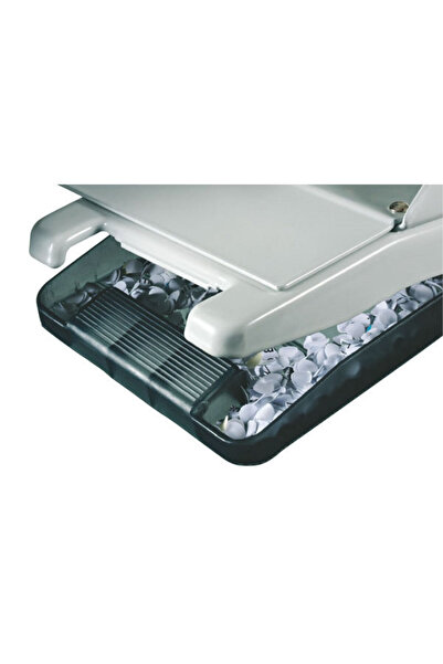 Leitz Perforator metalic 5132 cu 4 găuri, 40 de coli, gri