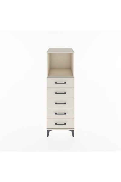 Dienni Hyperion Dolap Tek Raflı 5 Çekmeceli 44x44x134 Aytaşı-Aytaşı