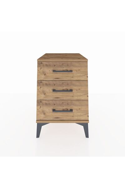 Dienni Kronos Komodin 3 Çekmeceli 44x59x64 Çam-Çam