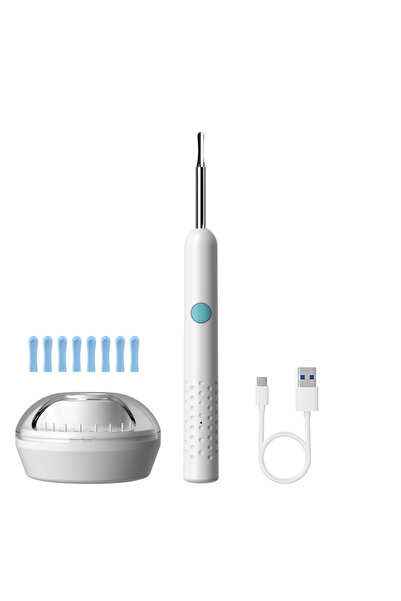 Choice3 White EarPick Case Visual Ear Camera HD1080P 4.2MM WIFI Ear Pick Wate...