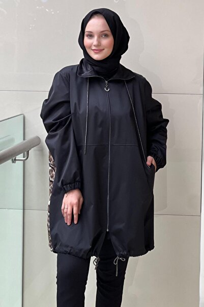 FUAT GÜRSEN Fuat Gürşen Arkası Leopar Desenli Cepli Kap