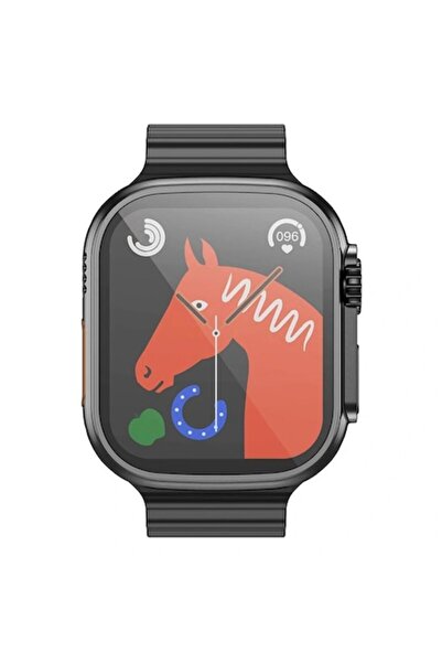 Hoco Ceas inteligent Y12 Ultra, ecran IPS Multi Touch de 2", ECG, NFC, notificări, SpO2, ritm cardiac, monitorizare somn