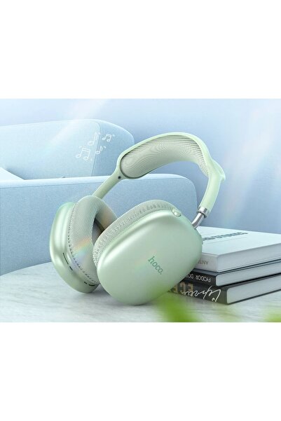 Hoco W35 Air Light Wireless Headphones, Bluetooth 5.3, Over the Ear, Green