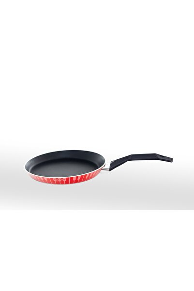 Saif Plus Tefal Crepe Pan 28 cm – Red Large Size for Easy Crepe Making and Ev...