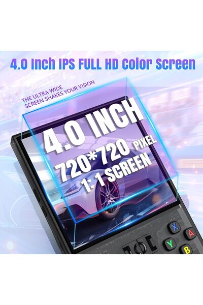 Generic R36MAX Handheld Gaming Console, 64GB Preloaded 18000+ Classic Video Games, 4.0" IPS Display, Linux S