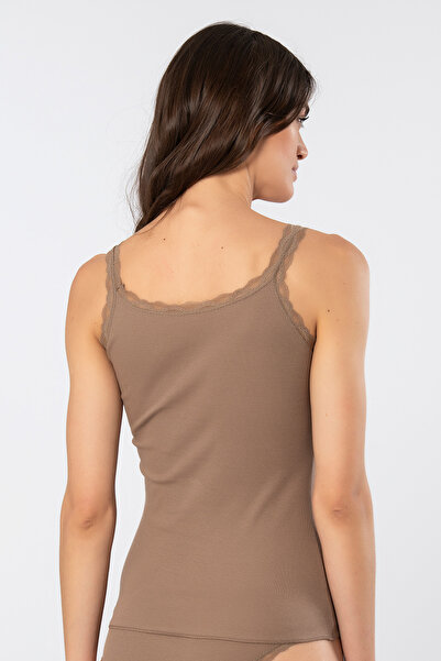 TÜREN 926 Women's Lycra Lace Rope Strap Camisole