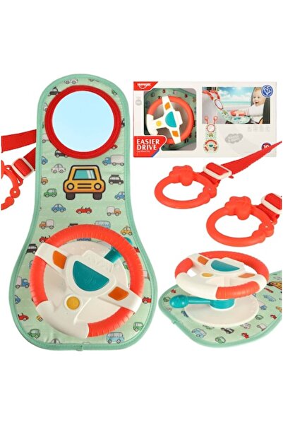 huanger Jucărie interactivă pentru bebeluși - Volan cu activități multiple, m...