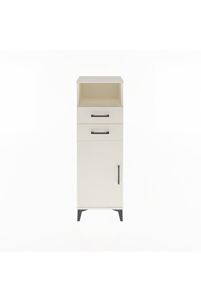 Dienni Arges Dolap 2 Raflı 2 Çekmeceli Tek Kapaklı 44x30x134 Aytaşı-Aytaşı