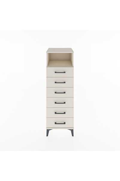 Dienni Hyperion Dolap Tek Raflı 6 Çekmeceli 44x44x134 Aytaşı-Aytaşı