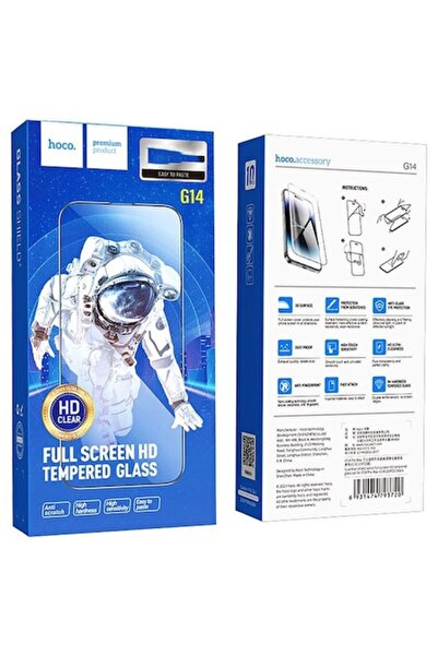 Hoco Folie de protecție din sticlă pentru iPhone 16 Pro, transparentă, neagră