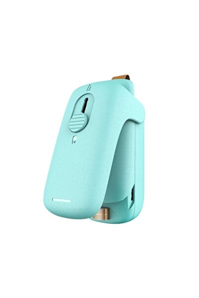 SMARTECH Bag Sealing Device, Includes Cutter, Battery Operated, Turquoise