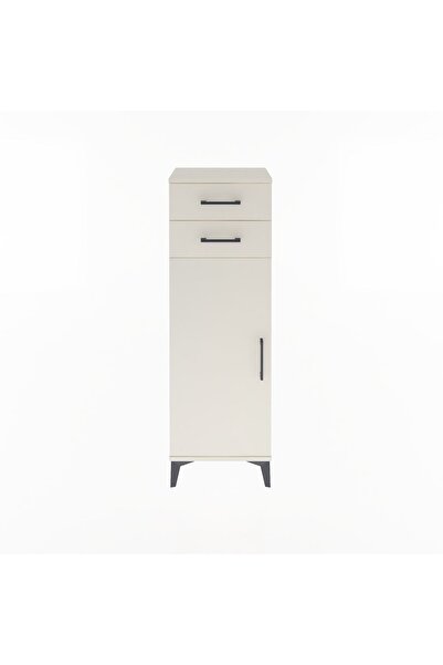 Dienni Arges Dolap 2 Raflı 2 Çekmeceli Tek Kapaklı 44x30x134 Aytaşı-Aytaşı